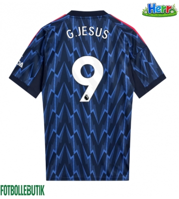 Arsenal Gabriel Jesus #9 Bortatröja 2025-26 Kortärmad